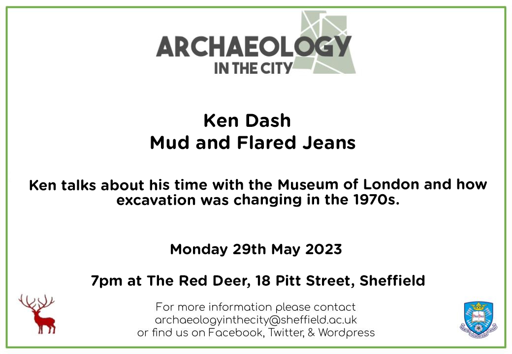 Don't forget to join us next Monday for the last talk of the year.