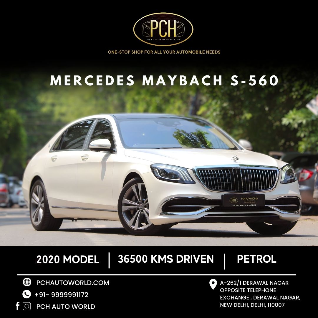 auto_pch's tweet photo. Outstanding From Every Angle - Presenting Luxurious, Stylish Mercedes MayBach S-560 V8!
Being a 2020 Model, this beauty has run only 36500Kms and is Available in the PCH Showroom for Sale!

If you wish to own beauty, you can visit our Showroom or website.
#PCH  #Mercedes #Maybach https://t.co/kBlppZdhaH
