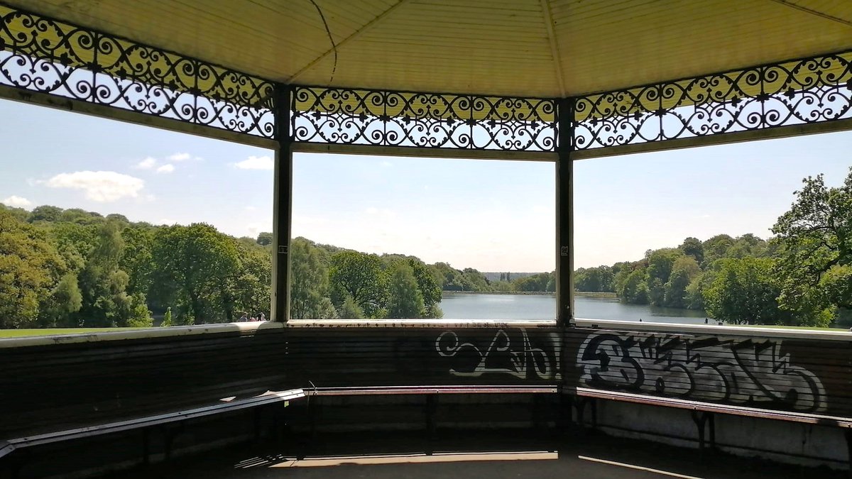 From the bandstand.
Roundhay Park, Leeds