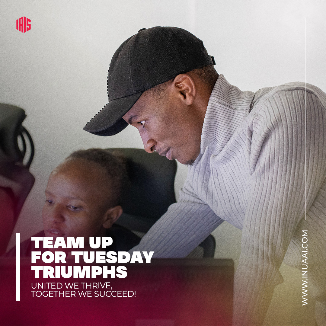 Teamwork makes the dream work, and Tuesdays are the perfect canvas for collaboration and collective success. 🤝💪✨ #TeamworkTuesday #CollaborationNation #CollectiveSuccess #MentalHealthAwareness #BeAamazing #FutureOfWork #INUAAISolutions