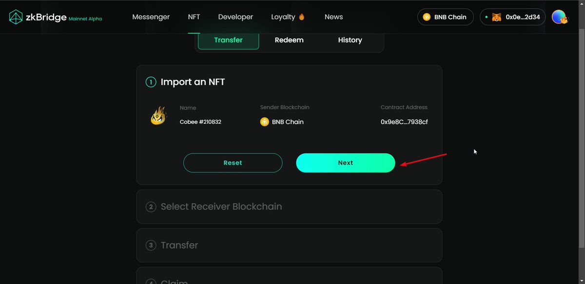 GACryptoO's tweet image. 🔨Mint #Cobee NFT by @combonetworkio 🪂

👉 Mint here: combonetwork.io/mint

🌉After Mint the COBEE NFT, Bridge from BSC to #COMBO Chain 

🌉Also do Bridge some Testnet BNB into Combo Chain to claim NFT: bridge.combonetwork.io

✅This Bridge activity is one of the Polyhedra…
