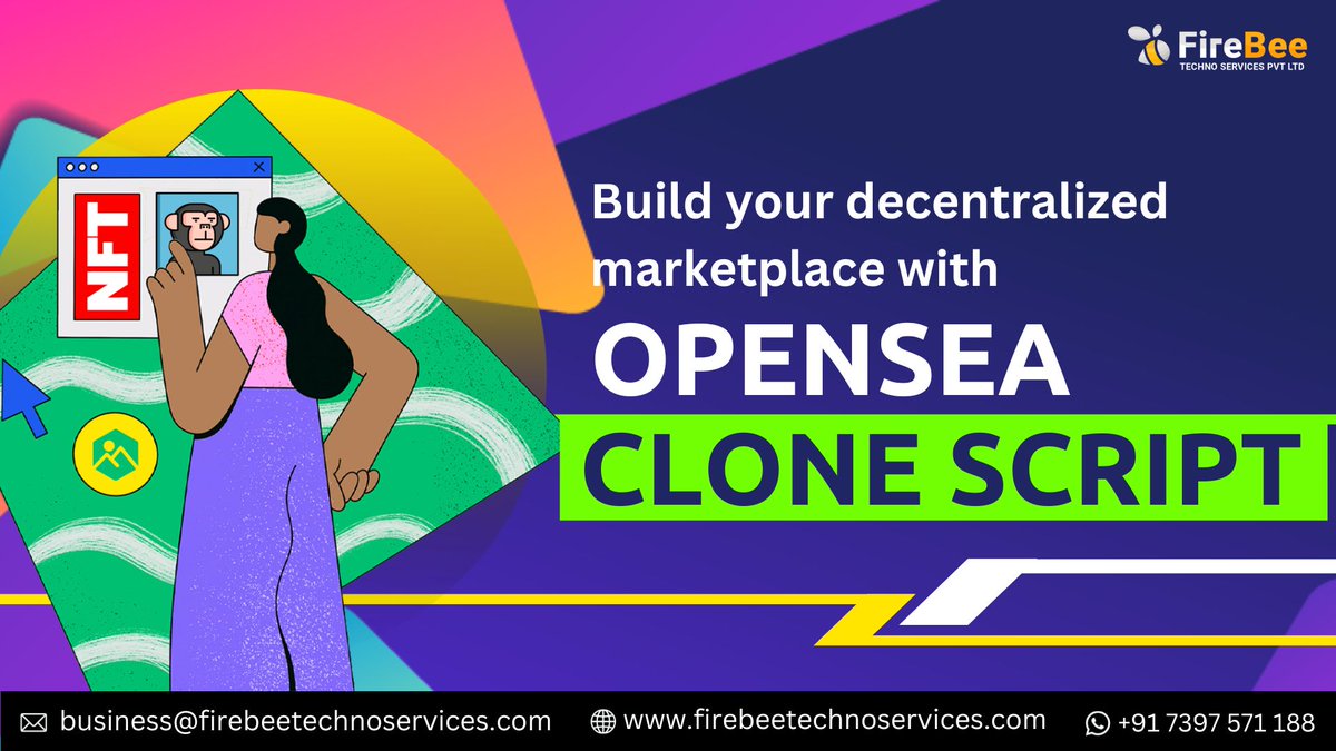 firebeetech's tweet image. Our #OpenSeaclonescript offers a robust, customizable solution to launch your own decentralized marketplace.
Know more about: firebeetechnoservices.com/opensea-clone-…
#opensea #clonescript #nfttoken #nftmarketplace #nftartwork #nftcollection #nftartgallery #nftnews #crypto #nftmagazine