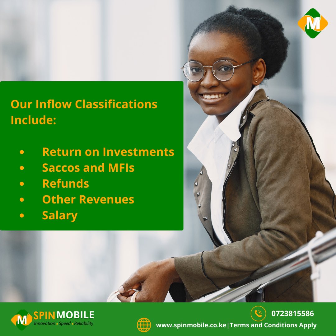 spin_mobile's tweet image. Cash inflows are the lifeblood of any successful lending business. Our advanced technology categorizes &amp;amp; analyzes borrower&apos;s income sources, providing lenders a detailed understanding of their financial behavior.  #fintech #lending #cashinflows