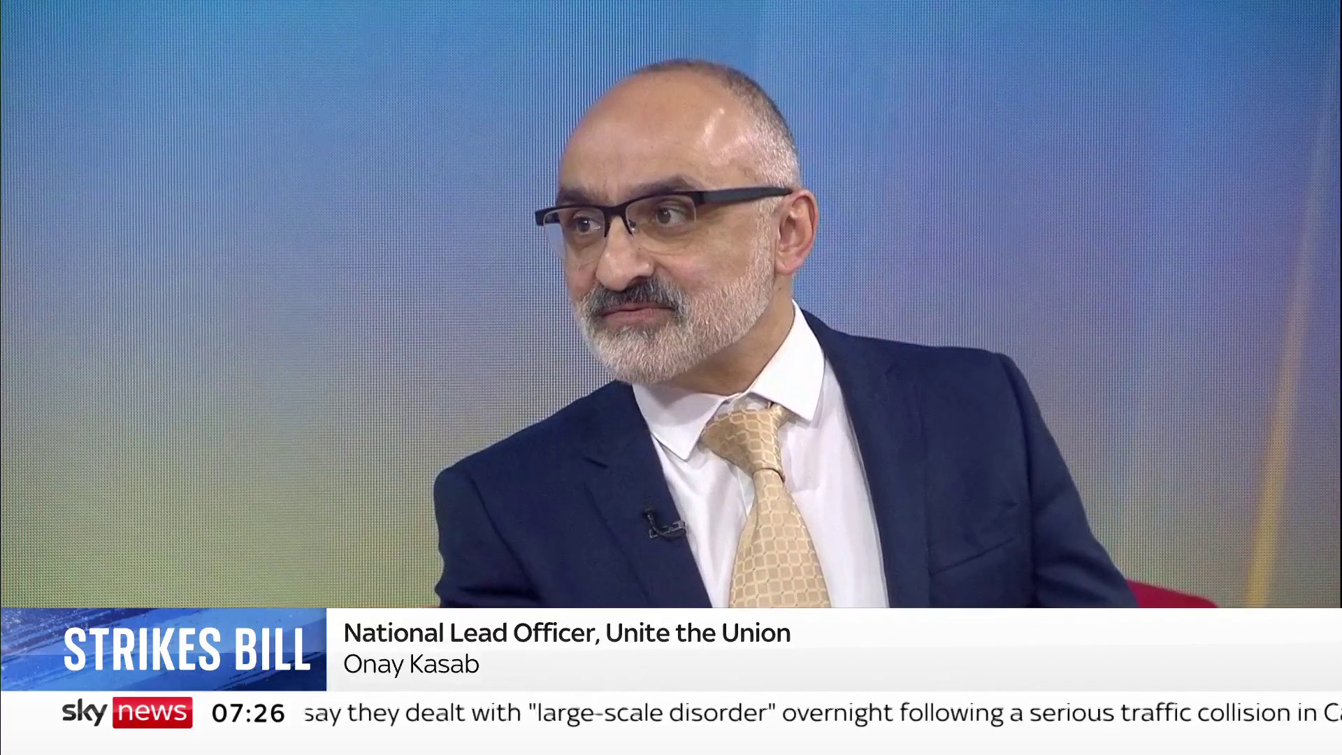 Sky News on X: Onay Kasab, National Lead Officer for Unite the Union, says  that only 25% of shifts have the planned number of staffing on them Pay is  inextricably linked to