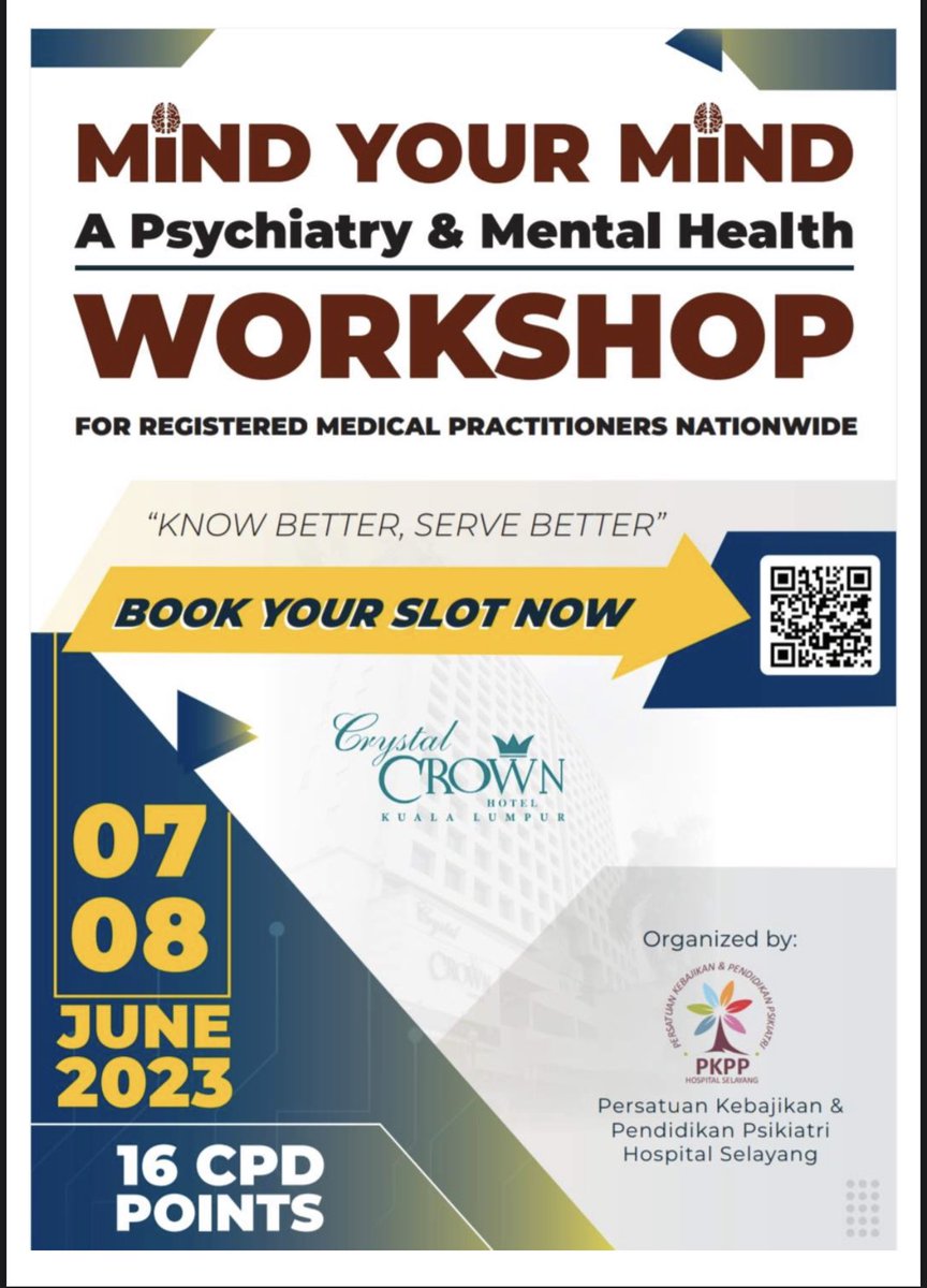 Dr Nimelesh on Twitter "Persatuan Kebajikan dan Pendidikan Psikiatri