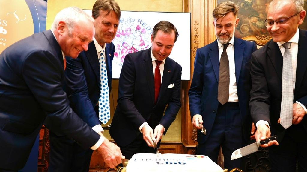 ccluxembourg's tweet photo. #GoInternational
🎂HAPPY BIRTHDAY Business Club Belgium-Luxembourg #BCBL on its 5⃣th anniversary! Together with the guests of honour II.KK.HH. Crown Prince Guillaume, as well as Luxembourg's Minister of Economy @FranzFayot, this success was celebrated yesterday, in #Brussels. https://t.co/8Se2BNQw8k