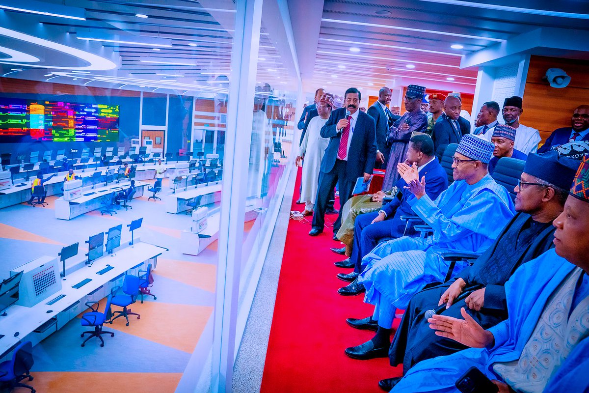 NigeriaGov's tweet photo. "[Dangote Refinery] is a clear example of what can be achieved when entrepreneurs are encouraged and supported and when an enabling environment is created for investments and for businesses to thrive.

‘‘I am confident that my successor, His Excellency Asiwaju Bola Ahmed Tinubu, will sustain the improvement in our economic and business environment and strengthen the framework of our public private partnership policies to accelerate the pace of our economic growth and development.

‘‘I am happy to leave our economy in very competent hands."

- President Muhammadu Buhari