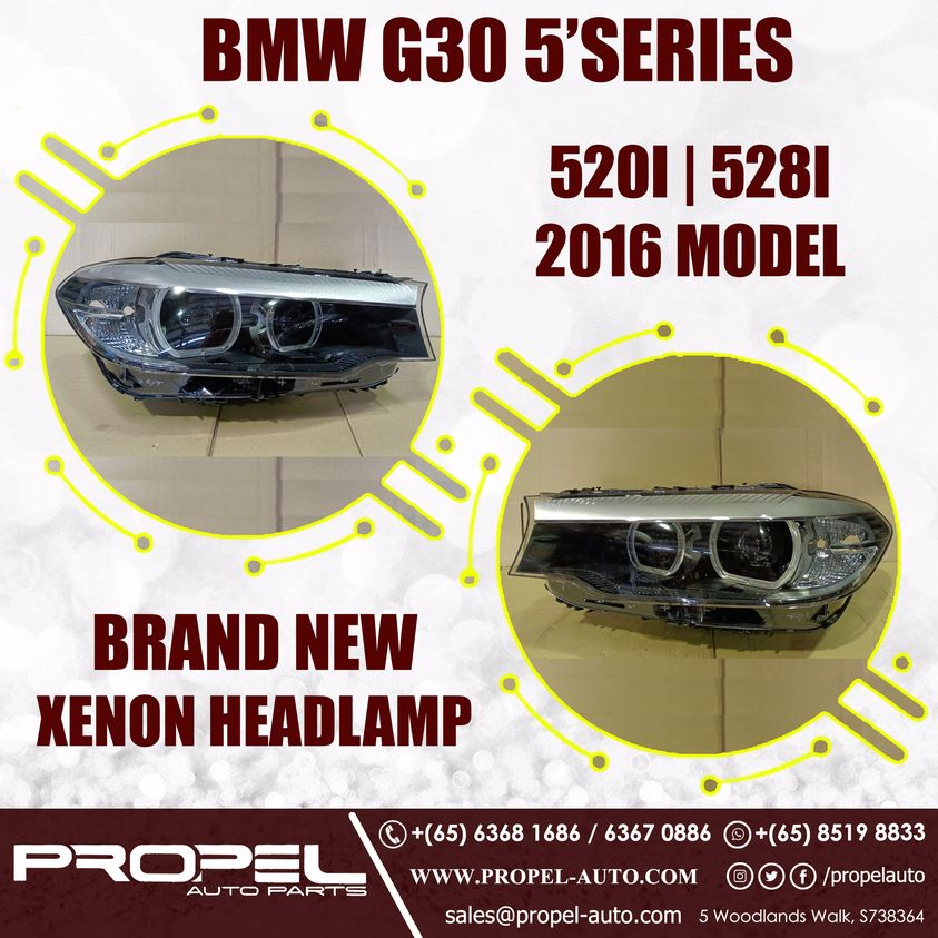propelauto's tweet photo. BMW G30 5'Series Headlamps #OnSale 

Ping us &amp; replace your car Headlights👇😎

#BMW #SG #G30 #520i #528i #PropelAuto #SparePartShop #BMWParts #Headlamps #Carlight #Xenon #BrandNew #Headlight #Electrical #Light #Genuine #Original #Carparts #Autoparts #Marketplace #Replace #Ping https://t.co/sY0vFLTSyJ