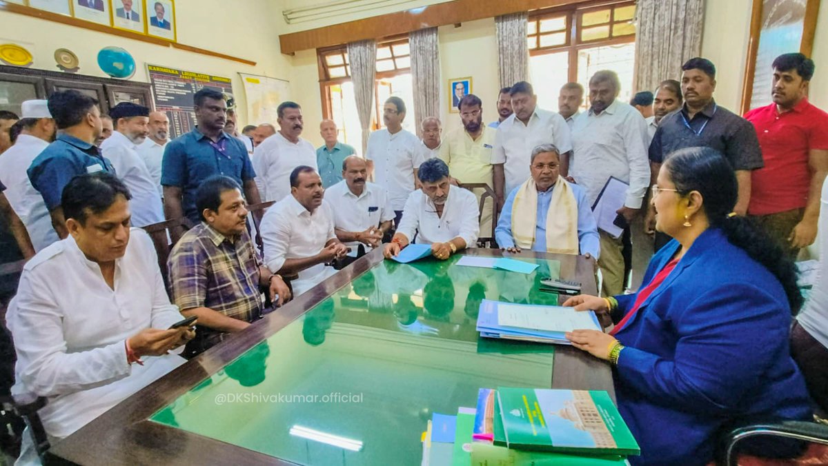 DK Shivakumar tweet media