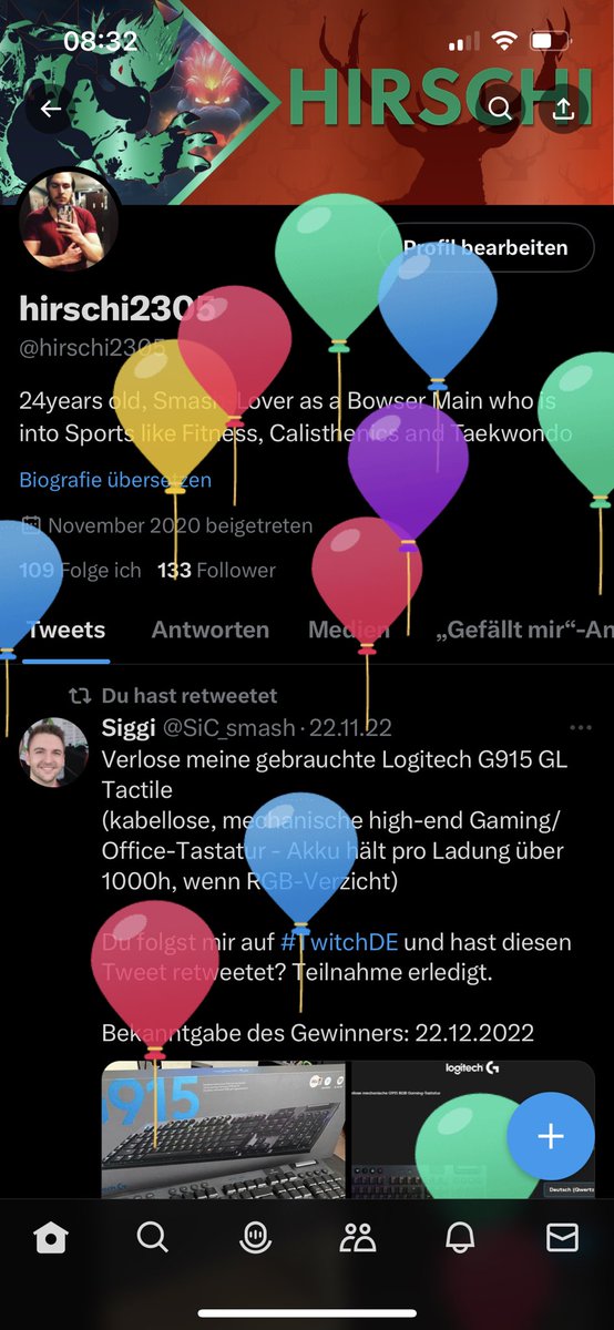 Und wieder ein Jahr älter 👀