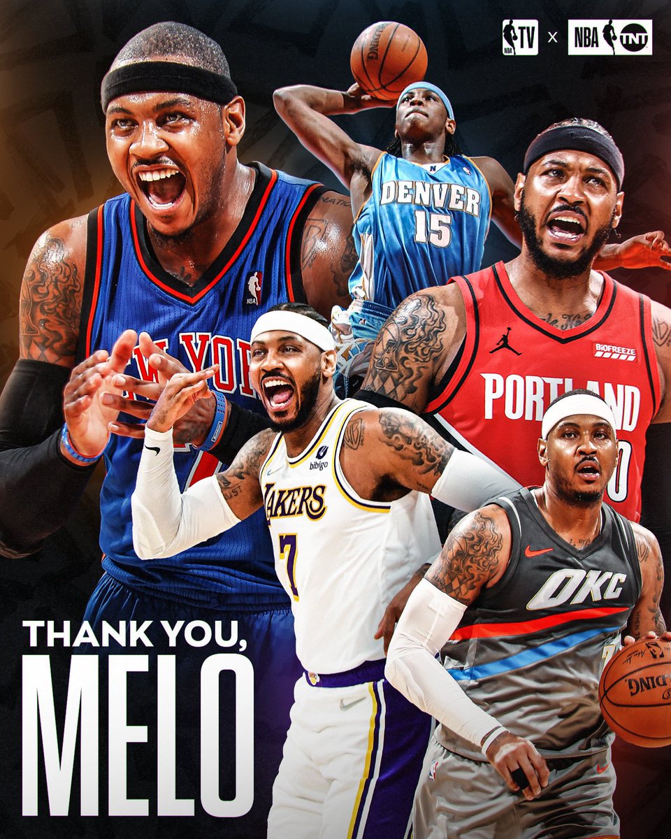 Congrats <a href="/carmeloanthony/">Carmelo Anthony</a> on HOF career!! 1 of the best to EVER do it!! #StayMelo ✊🏾😎✊🏾