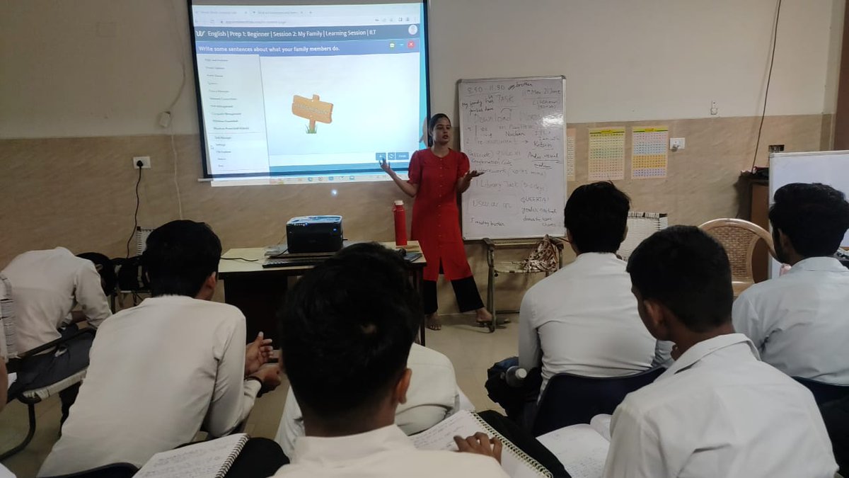 RichaSSethi's tweet image. Role play is an effective way 4 children to make sense of d world around them, along with developing their communication skills.
#funlearning
Master Trainer Nisha Bothra #spokenenglishclass
interesting and interactive🤩
@Dir_Education
@PbpandeyB
@ManuGulati11
@LohiyaKadambari