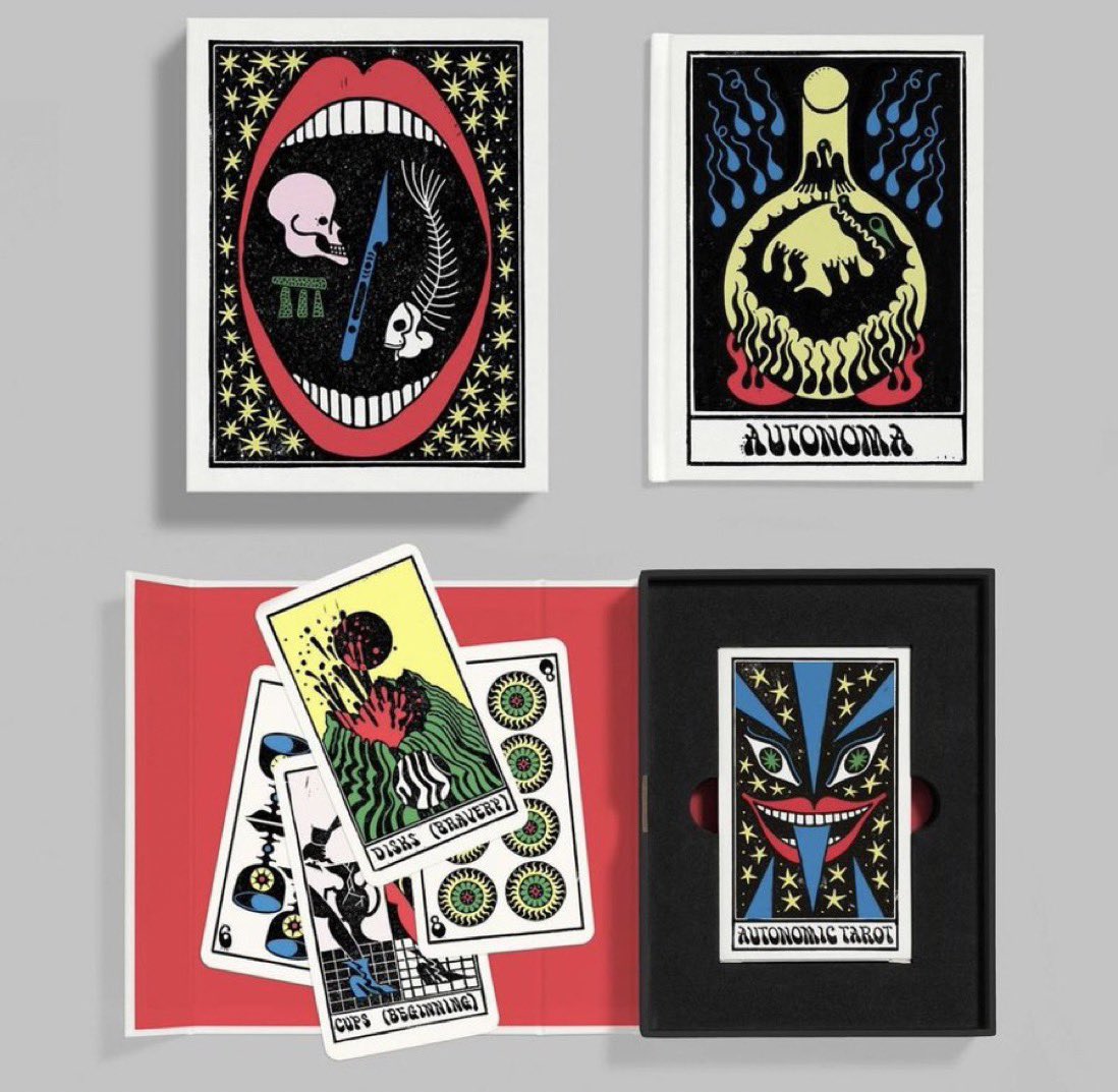 Psyched to announce a deluxe complete 78 card Autonomic Tarot from