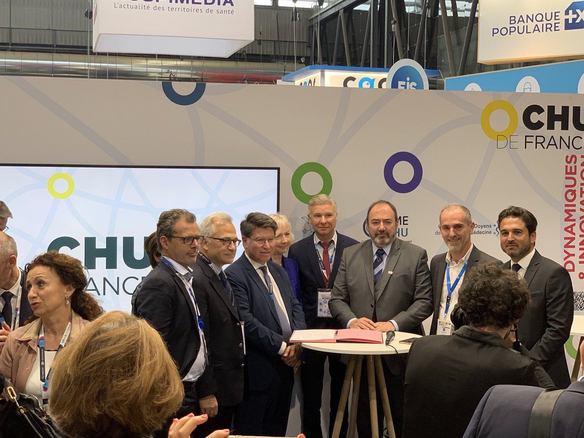 Directeurs généraux de CHRU (@dg_chru) on Twitter photo <a href="/parisSANTEXPO/">SantExpo</a> En direct sur le stand F20, la signature d’un pacte de transformation écologique dans les CHU
<a href="/FrcsBraun/">François Braun</a> <a href="/PhilippeElsair/">Philippe EL SAÏR</a> <a href="/RemiSalomon/">rémi Salomon</a> <a href="/Benoit_Veber/">Benoît Veber</a> <a href="/CecileJaglin/">Cécile JAGLIN-GRIMON</a> <a href="/BoironFred/">Boiron Frederic</a> <a href="/yannbubien/">Yann Bubien</a> <a href="/parisSANTEXPO/">SantExpo</a> En direct sur le stand F20, la signature d’un pacte de transformation écologique dans les CHU
<a href="/FrcsBraun/">François Braun</a> <a href="/PhilippeElsair/">Philippe EL SAÏR</a> <a href="/RemiSalomon/">rémi Salomon</a> <a href="/Benoit_Veber/">Benoît Veber</a> <a href="/CecileJaglin/">Cécile JAGLIN-GRIMON</a> <a href="/BoironFred/">Boiron Frederic</a> <a href="/yannbubien/">Yann Bubien</a>
