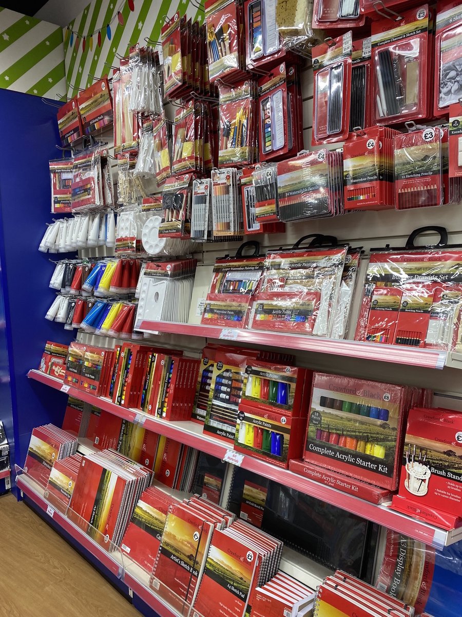 Who's a little bit crafty? You need to pay a visit to our The Works here in the Coppergate Centre. They've always got a brilliant range of arts and crafts materials. <a href="/TheWorksStores/">The Works</a> #CoppergateYork theworks.co.uk