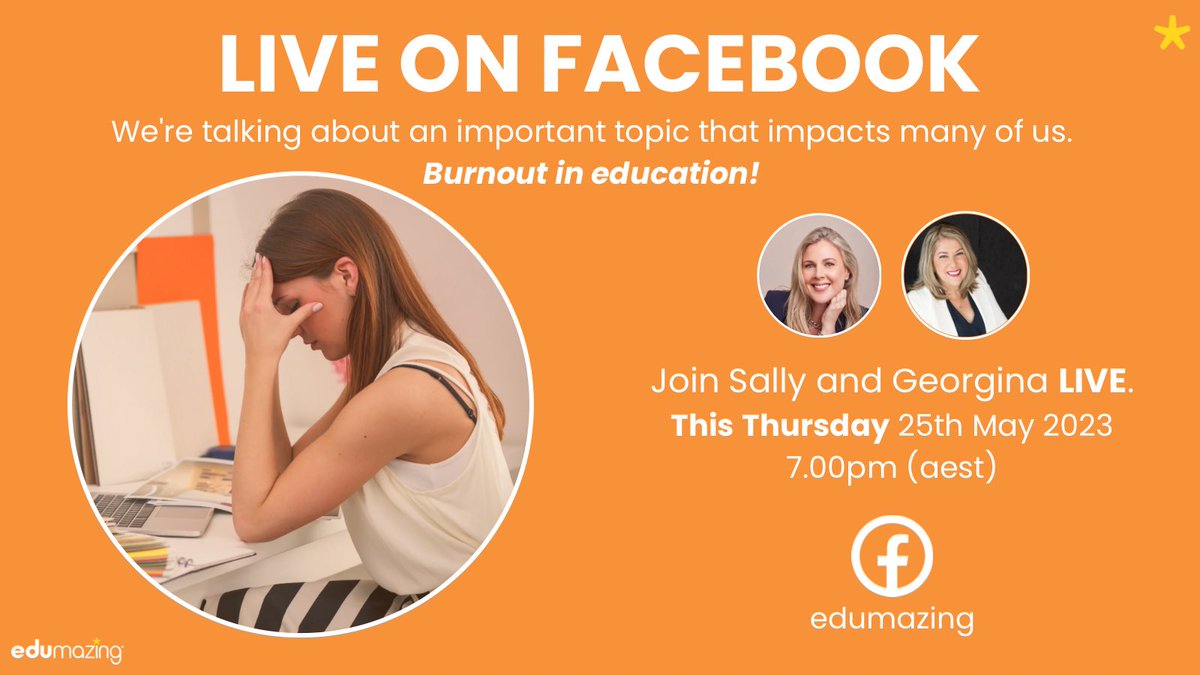 Join us for another edumazing conversation with Sally McGrath burnout expert from Health that Heals discussing burnout in education. Sally has appeared on The Project and the ABC and we’re excited to have her joining us again. #burnout #education #teachers #AussieEd