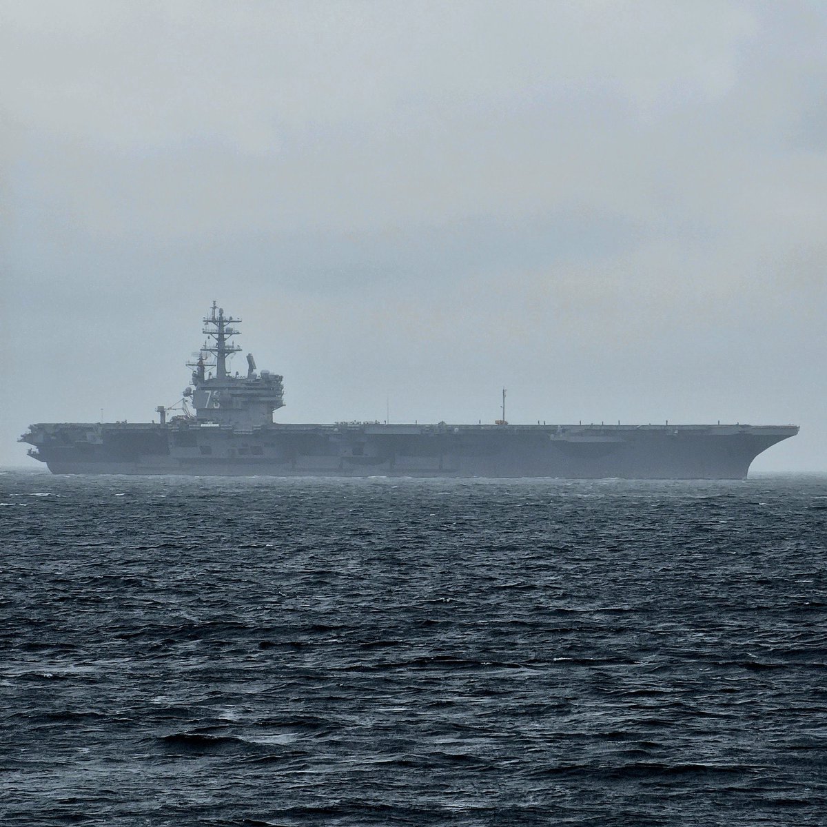 USS Ronald Reagan (CVN 76) Nimitz-class aircraft carrier leaving Yokosuka, Japan - May 23, 2023 #ussronaldreagan #cvn76

SRC: TW-@MICHIYAM