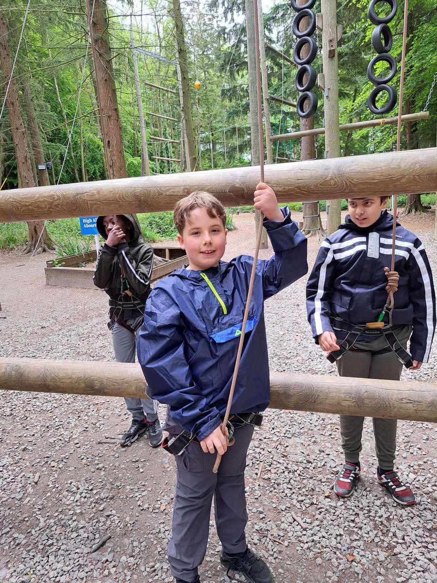 The children have shown lots of resilience on Jacob’s Ladder