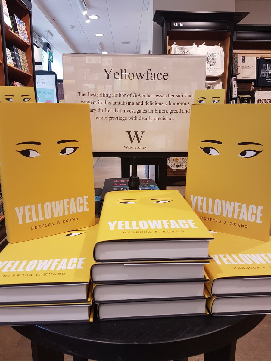 It's arrived! We are all so excited to be able to share this brilliant book with you #YellowFace #RFKuang #RebeccaFKuang