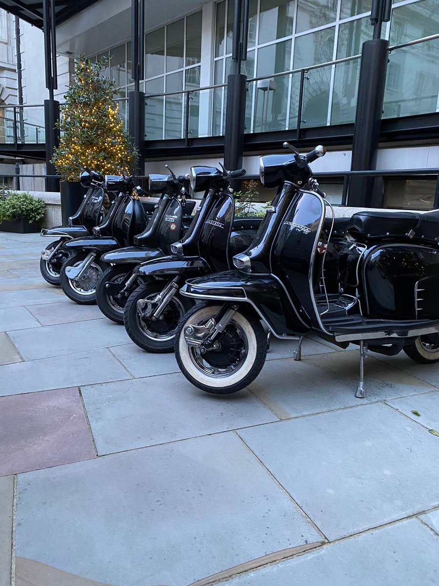 Wendy Lloyd (@wendylloyd) on Twitter photo Today we provided 5 wonderful black Lambrettas for the filming of #SisterBoniface.
It was a huge success! One of the Nuns rode accross Westminster Bridge screaming "I want a Lambretta!"
<a href="/scootersforu/">The Classic Scooter Company</a> Classic Scooter Company
Coordinated by Wendy Lloyd & executed by the very Today we provided 5 wonderful black Lambrettas for the filming of #SisterBoniface.
It was a huge success! One of the Nuns rode accross Westminster Bridge screaming "I want a Lambretta!"
<a href="/scootersforu/">The Classic Scooter Company</a> Classic Scooter Company
Coordinated by Wendy Lloyd & executed by the very