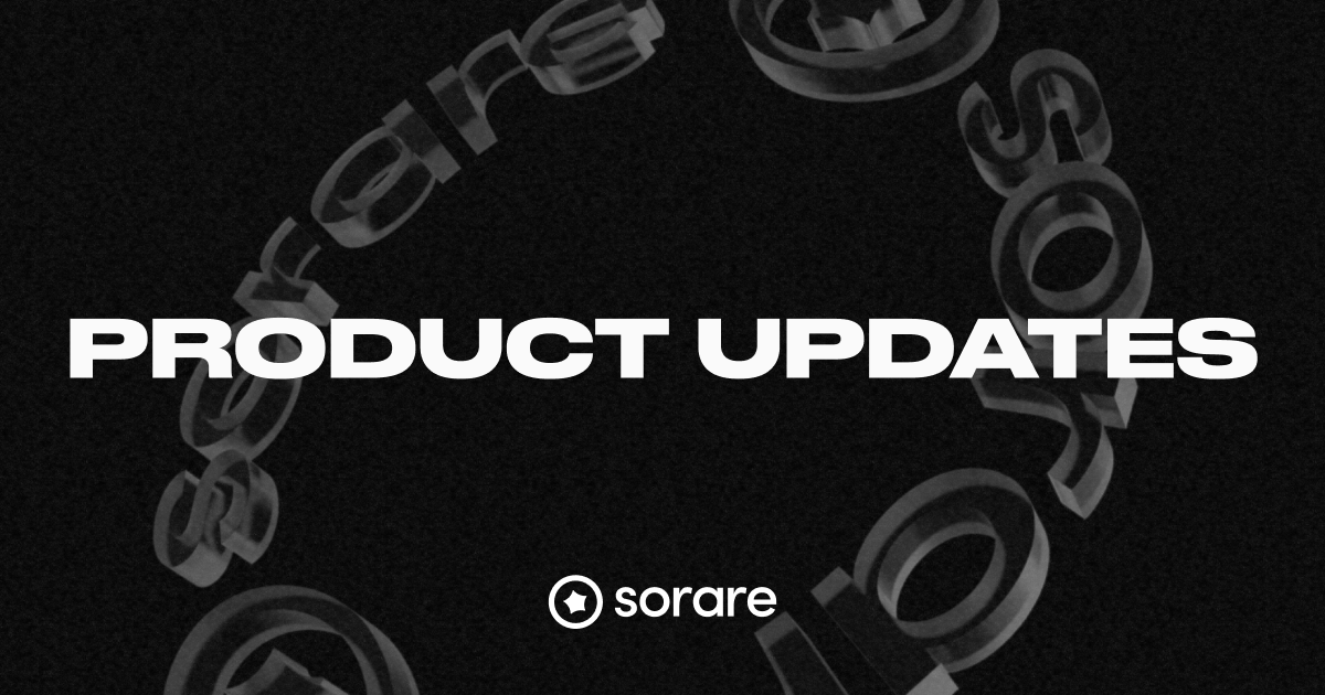 We’re excited to share our latest product updates across sports, plus Sorare: Football-specific announcements:

🇫🇷 Temporary change in France
💳 Cash Wallet system updates
📆 Month-long football competition
👕 Jerseys in Club Shop

Info: go.sorare.com/dtkqx
