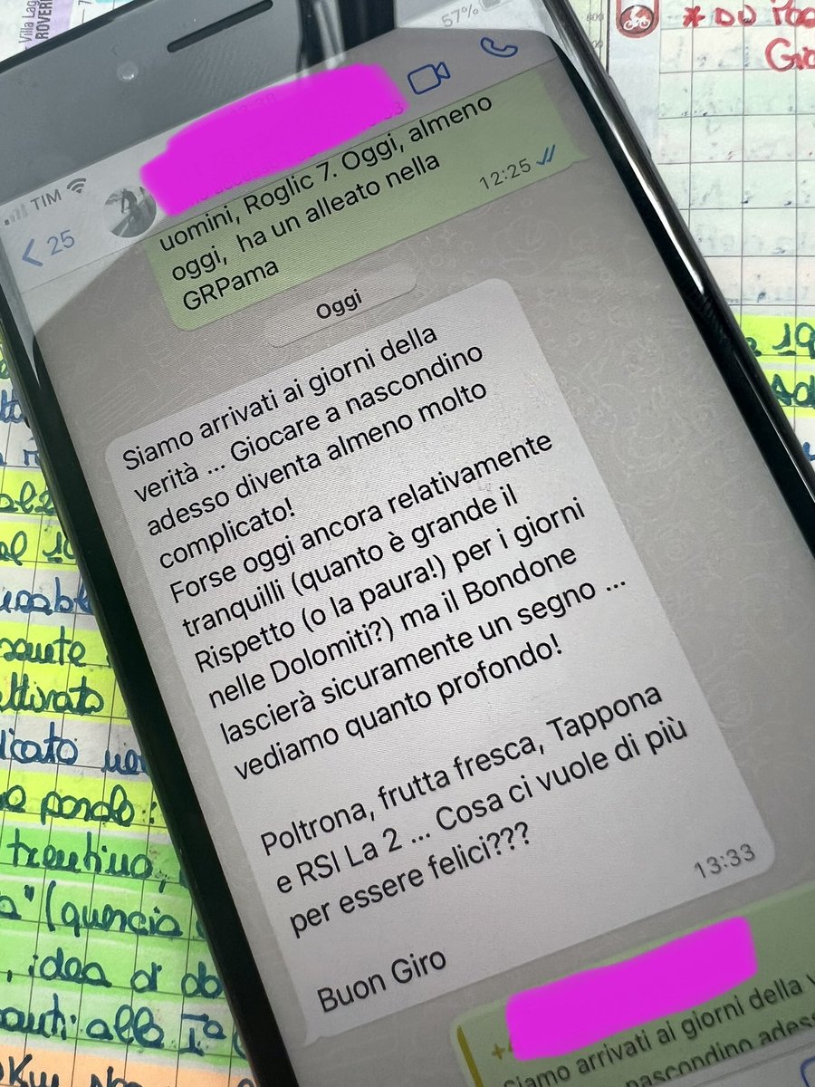 SteveFerrando's tweet photo. Quando i telespettatori (e che telespettatori!) ti suggeriscono al numero della diretta Whatsapp il miglior “lancio” della Tappa numero 16 del Giro! 😍 Live alle 14:30 #RsiLa2 #Giro106 #Bondone @RSIsport @patrickcalca https://t.co/F0Ms9k8J0q