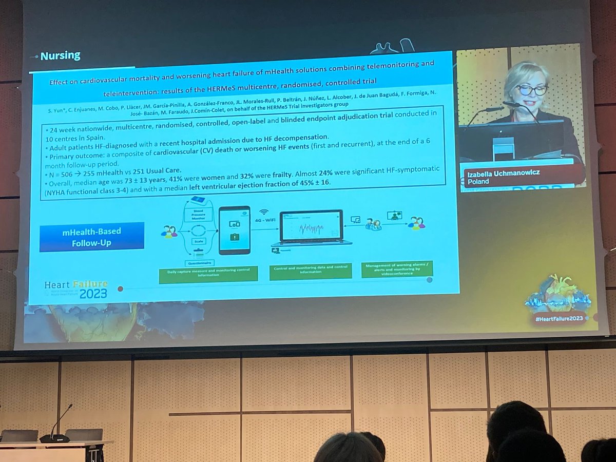 sergi_yun's tweet photo. #HERMeS trial in the highlights of #HeartFailure2023‼️@JosepComin @idibell_cat @hbellvitge @IcyfaSemi @secardiologia @escardio @HFA_President @WilfriedMullens @unapetiteta @PeterMoliner @FormigaFrancesc @MartaCoboMarcos @yulnunezvill @alvarogfranco @paullaceriborra @marlucale37 https://t.co/1NTjJPbCvE