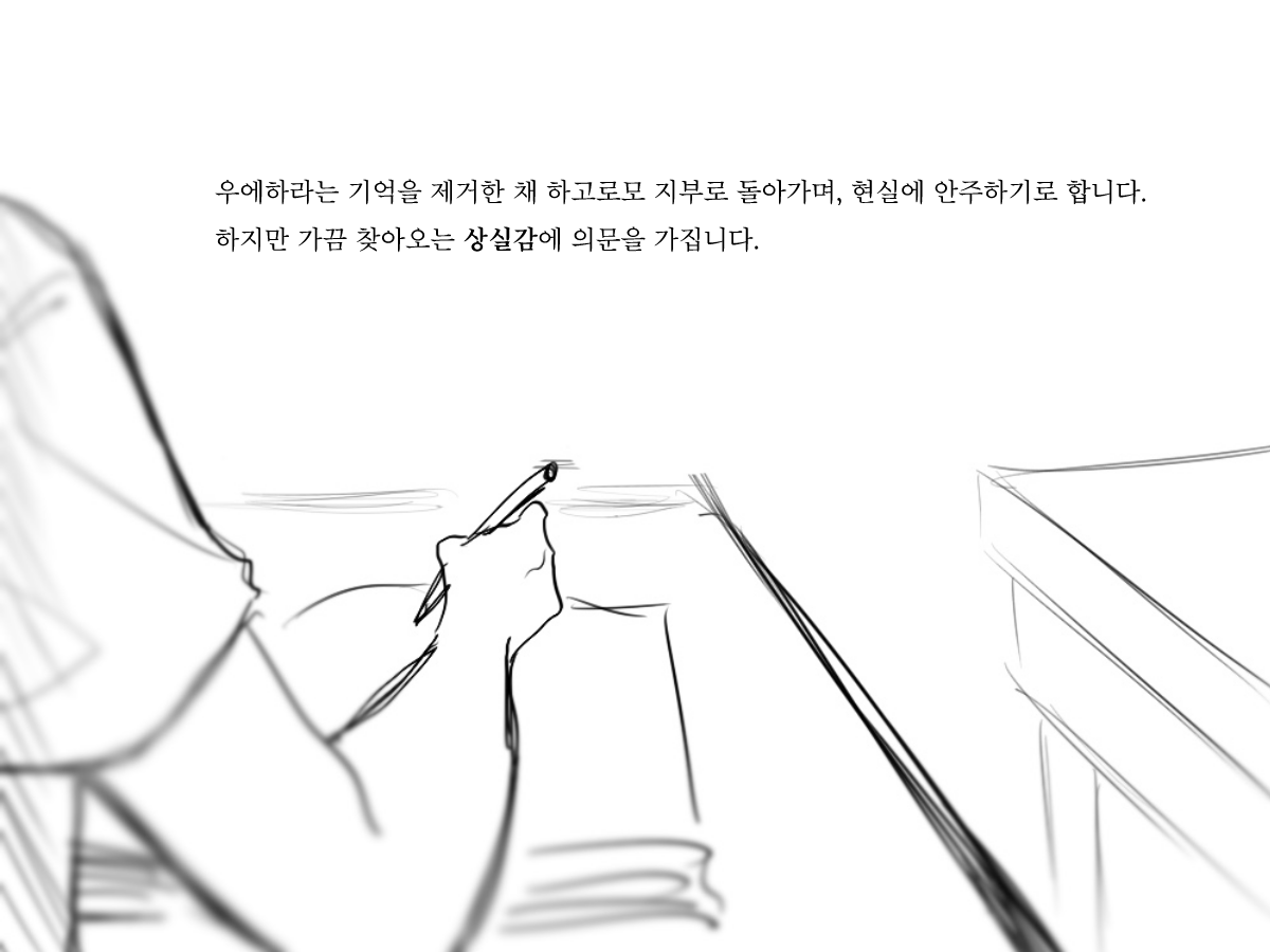B1OSPH3R3's tweet photo. 방관하기 위해 모든 걸 잊어버린 방관자. 히텐 고등학교 3학년, 카와시라 소속 우에하라 젠이 선택한 이야기. https://t.co/GtW4McL3a1