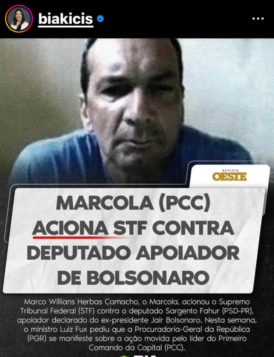 Adriana Schmitz on Twitter "O líder do Primeiro Comando da Capital,a