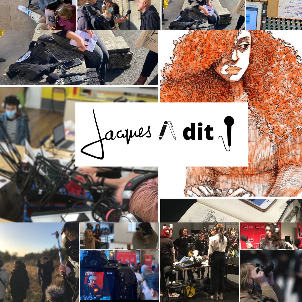 Jacques à dit ! Les #podcasts des émissions du direct #radio d'avril dernier sont publiées ! Retrouvez les émissions réalisées par les lycéens de <a href="/PressePrevert/">L'Atelier médias / Jacques a dit !</a> sur vos plateformes d'écoute préférées (Deezer, Spotify, Apple podcast, etc) et sur jacquesadit.org/radio 
#EMI