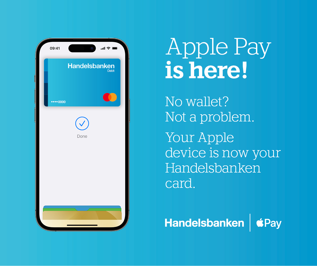 Are you up and running with Apple Pay? Add your cards in seconds for fast, secure payments. handelsbanken.co.uk/en/support/app…