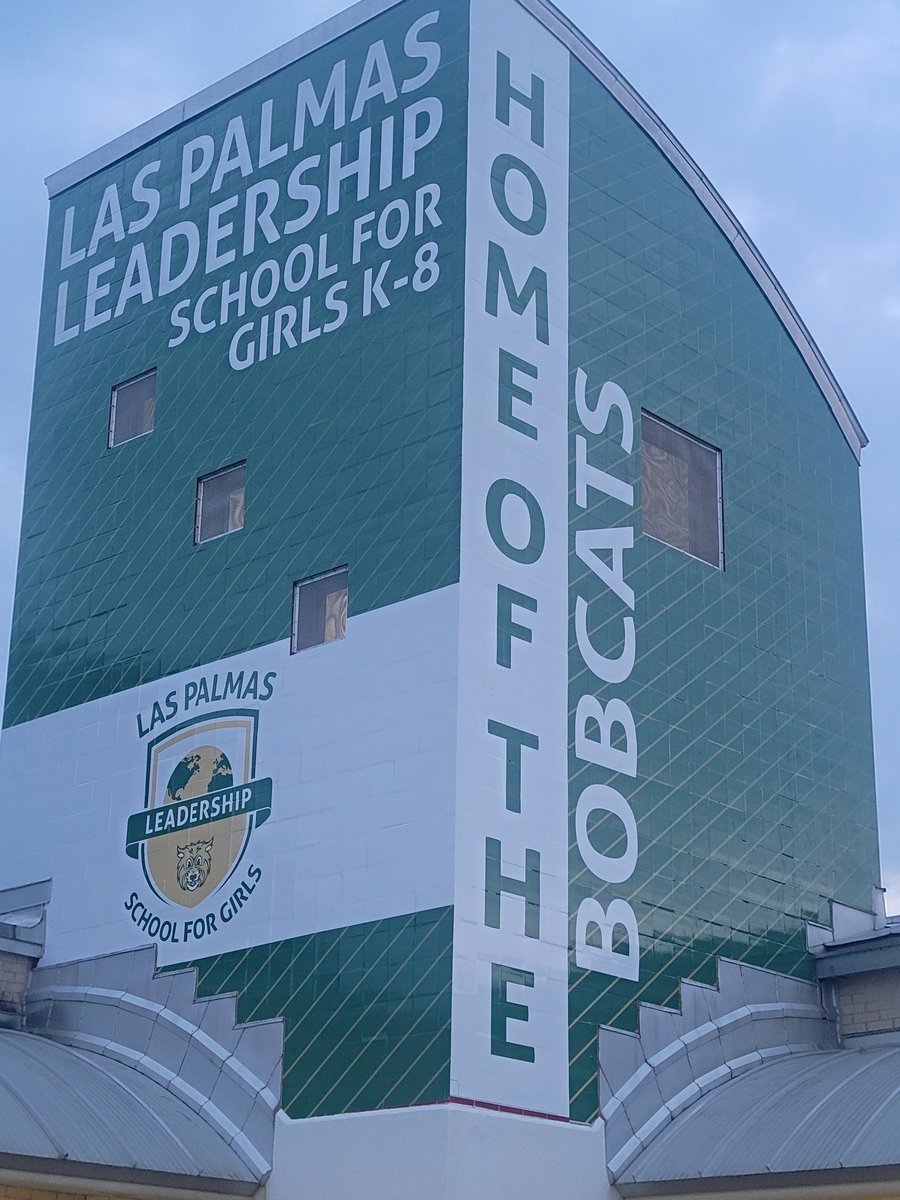 Last night to this morning! Our vision/ journey started 5 years ago from planning, designing, deciding, to implementation! The real beauty is what happens inside with our amazing teachers, students, and staff! #LPLS4Girls #LPEPawsUP 💛 💚