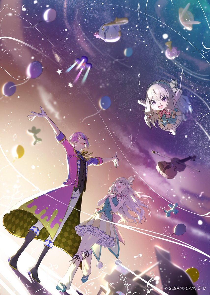 ruinene_backup0's tweet image. 2021 세카이 심포니 블루레이/DVD Amazon 특전 루이네네 클리어 파일