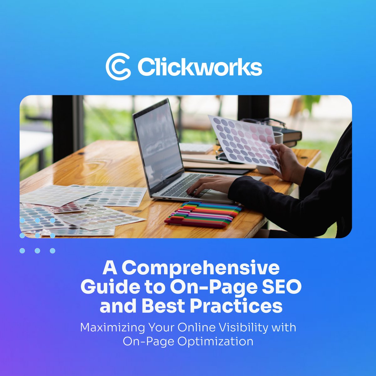 🚀A Comprehensive Guide to On-Page SEO and Best Practices: Maximizing Your Online Visibility with On-Page Optimization. 
#onpage #seo #clickworks #guide 
👉clickworks.ie/maximizing-you…