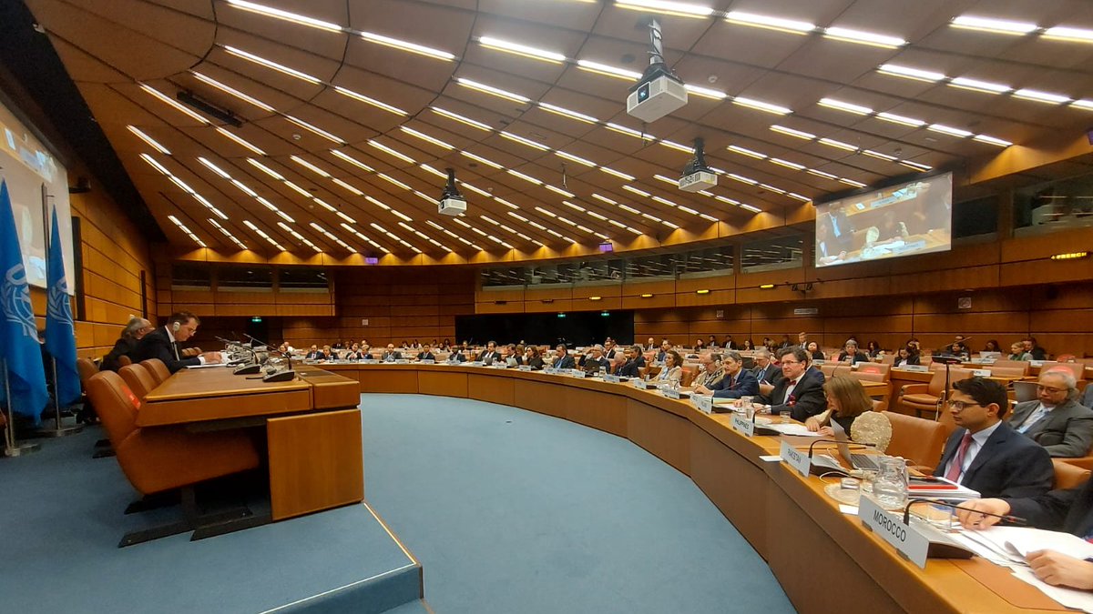 After fruitful discussions, the <a href="/UNIDO/">UNIDO</a> PBC concluded today with the adoption of the programme &amp; budgets for 2024-2025! The Group is thankful to PBC Chair <a href="/khokheraftab/">Aftab Ahmad Khokher</a> for his leadership &amp; the members of the Bureau. 1/2