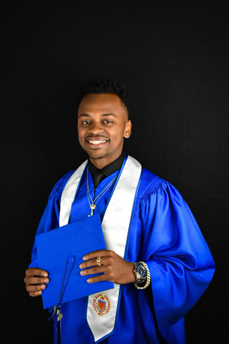 Naz1of1's tweet photo. Never put a cap on the blessings God can manifest. Seton Hall University Class of 2023💫 https://t.co/NplPZmPSdI