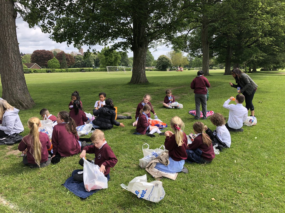 Cranborne School on Twitter "Picnic time in the park"