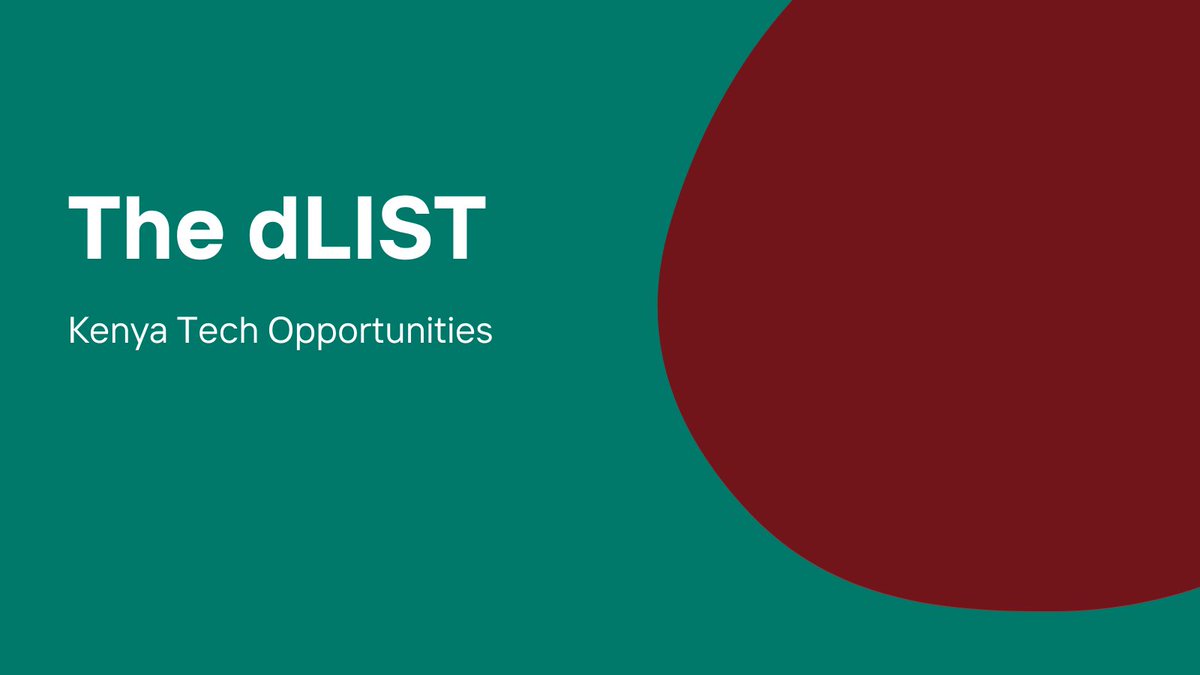 avaalo_ltd's tweet image. The Kenya tech labor market has spoken and The dLIST has 10 + tech opportunities for both software and data engineers.

The dLIST also has 3 tech internships.

 Like, retweet and share with friends.

 Sharing The dLIST is CARING.