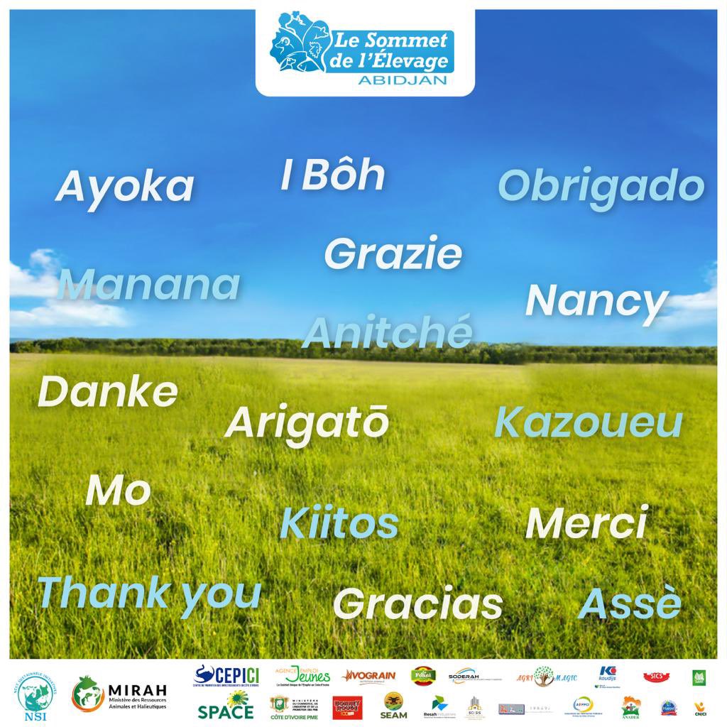 selababidjan's tweet photo. Ce Dimanche 22  , nous fermons le rideau sur la 2e Édition du #Selab2023 . 
Une édition riche de découvertes, panels , et formations . 
Merci à tous nos partenaires , participants et visiteurs 🙏🏾
@Mirah_CI @Cepici_RCI 
#selab #selab2023 #elevage #abidjan https://t.co/mNZw4ecbVD