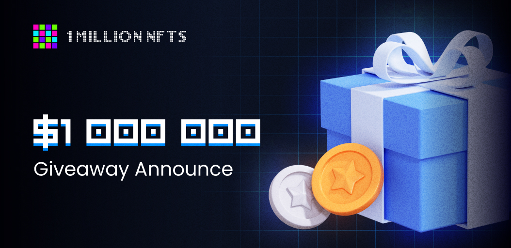 🎉🎁 $1,000,000 Giveaway is LIVE! Join Now and Win Big! 🎁🎉

Follow our guide to enter the giveaway: 1millionnfts.medium.com/1-000-000-give…

#1MLN #1mlnNFTs