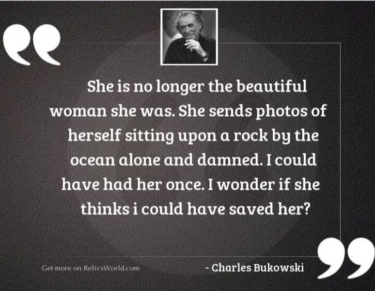 daisy_tirkey's tweet photo. #CharlesBukowski
#charlesbukowski
#quotesdaily #oldquote #quote https://t.co/fHG73Io3kz