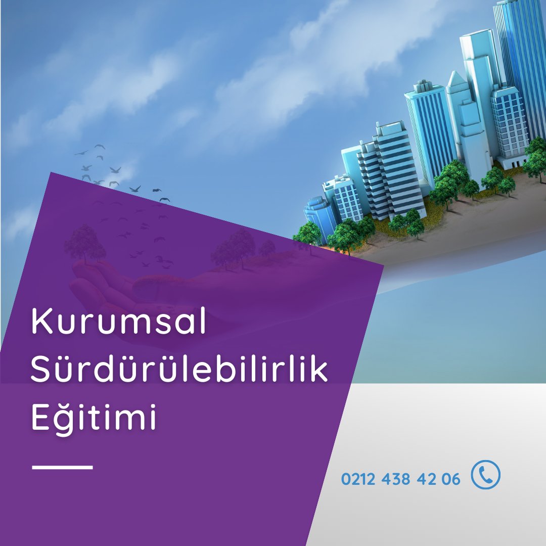 Kurumsal sürdürülebilirlik eğitimi, işletmelerin toplum, çevre ve ekonomiye olan etkilerini dengelemeyi ve sorumluluklarını yerine getirmeyi hedefler. Siz de kurumsal sürdürülebilirlik eğitimiyle işletmenizin geleceğe iyi bir yatırım yapabilirsiniz! 🌍💼

#sürdürülebilirlik