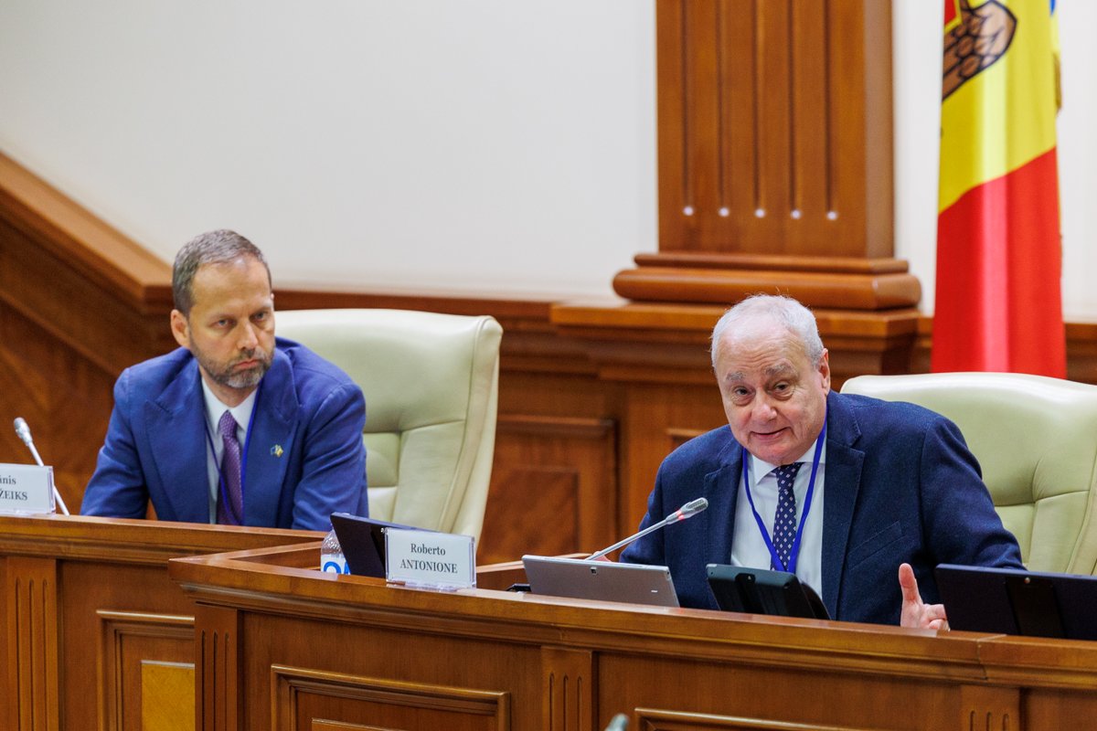CEI_Secretariat's tweet image. SG Antonione - "Only with the full support of our Parliaments could we make the CEI stronger, more efficient and capable of fully responding to the political goals of our Member States starting from the conclusion of the #IntegrationProcess of all our countries".
#BridgingEurope