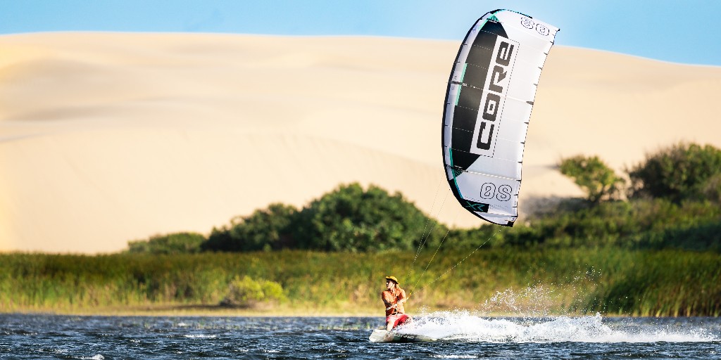 Who has gotten their hands on the new XR8 yet? 🤩
#GOKITING

🏄‍♂️ @willow.surfs
📸 @thomasburblies | @supernothing_ofc 

#ridecore #corekites #xr8 #kitesurfing #kiteboarding #kitelife #bigair #freeride #freestyle