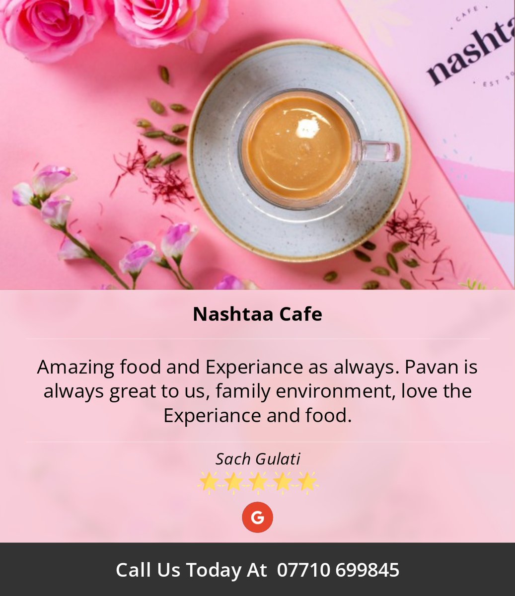 5 Star: Sach G. "Amazing food and Experiance as always. Pavan is always great to us,..." maps.google.com/?cid=178064164…
