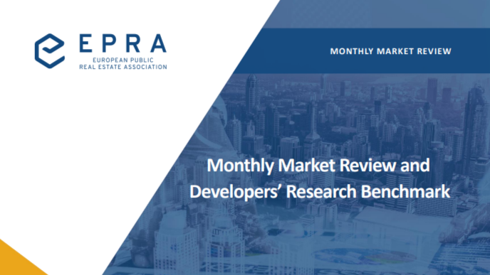 The FTSE EPRA Nareit (FEN) Global Developed Real Estate Index posted lower but still positive 32 bps return compared to losses from global equities (-1 bps) and bonds (-1.4%) in April. <a href="/EPRA_realestate/">EPRA</a> 

ow.ly/rUf250OrEim