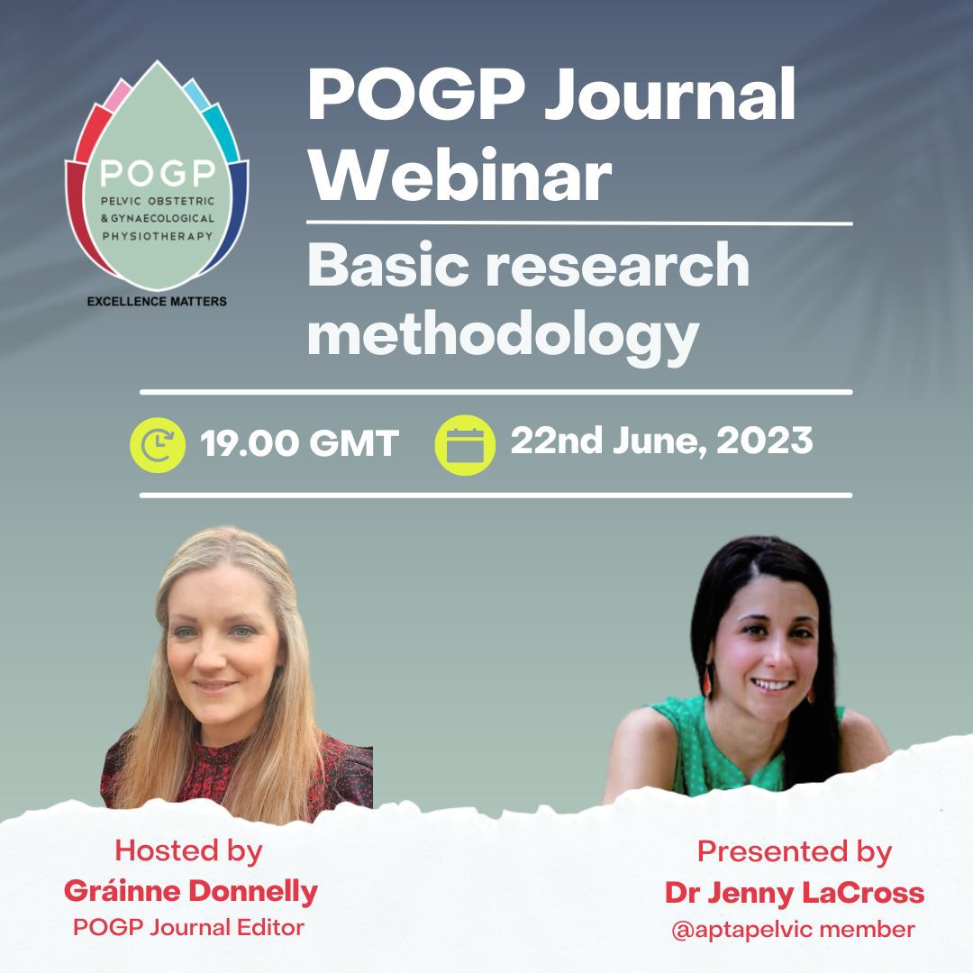 ⭐ BOOKINGS NOW OPEN for our upcoming webinar - "Basic Research Methodology" ⭐

22nd June 2023 at 19:00 GMT 💻

Follow the link below to book your place - thepogp.co.uk/events/110/web… 

#jpogp #pogp #webinar #basicresearchmethodology