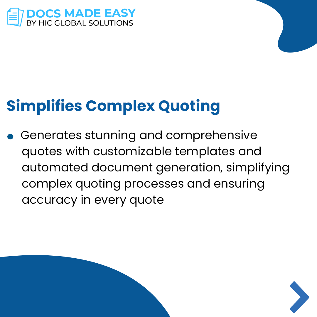 MadeDocs's tweet photo. Boost quote generation in Salesforce CPQ with our advanced document generation tool, #DocsMadeEasy, and achieve efficiency and impressive results. Install the app today! https://t.co/Bopd38fEii @salesforce https://t.co/MxhstSZpD0 @SalesforceDevs #saleforcecpq #salesforce #tool https://t.co/JSYAtaqjXV