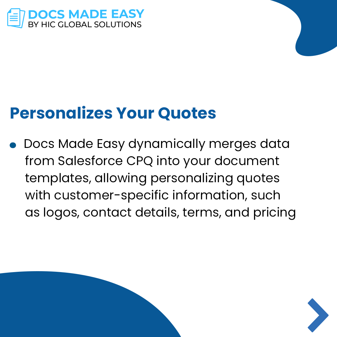 MadeDocs's tweet photo. Boost quote generation in Salesforce CPQ with our advanced document generation tool, #DocsMadeEasy, and achieve efficiency and impressive results. Install the app today! https://t.co/Bopd38fEii @salesforce https://t.co/MxhstSZpD0 @SalesforceDevs #saleforcecpq #salesforce #tool https://t.co/JSYAtaqjXV