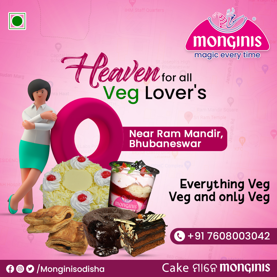 Savor our delectable veg delicacies that are a perfect blend of taste and goodness. From mouthwatering pastries to delightful snacks, we've got it all for the veggie lovers out there. 🍽️❤️

#monginisodisha #foodiesofbhubaneswar #weddingcakegoals #loveineveryslice #cakeforyou